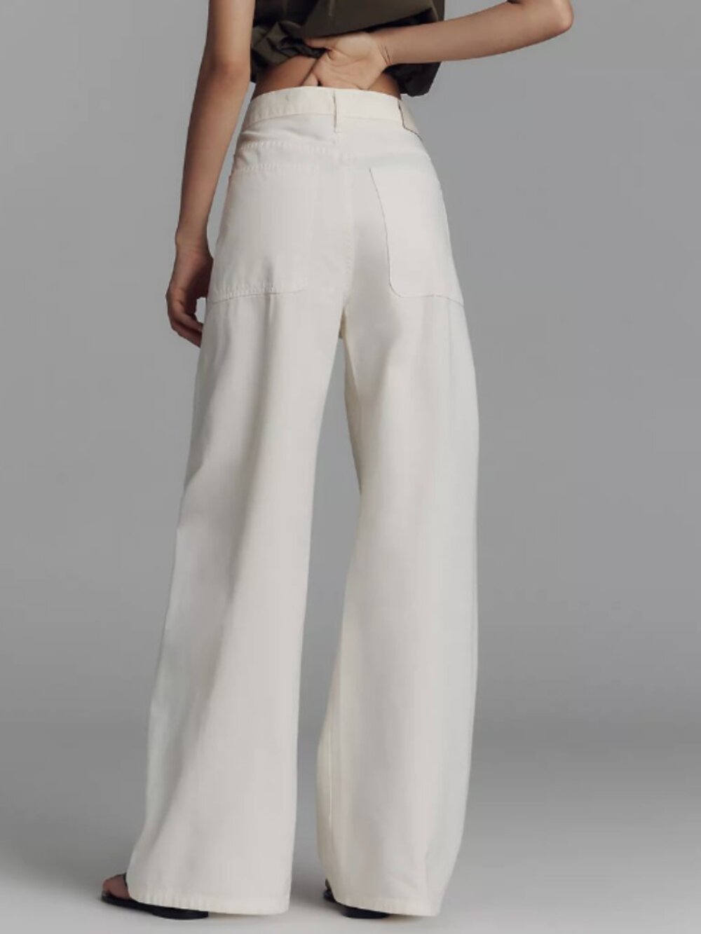 Citizens of Humanity Ayla Cargo High-Rise Wide-Leg Pants, Size 25 - Picture 2 of 6